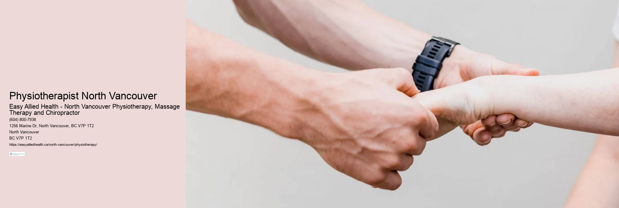 Physiotherapist North Vancouver