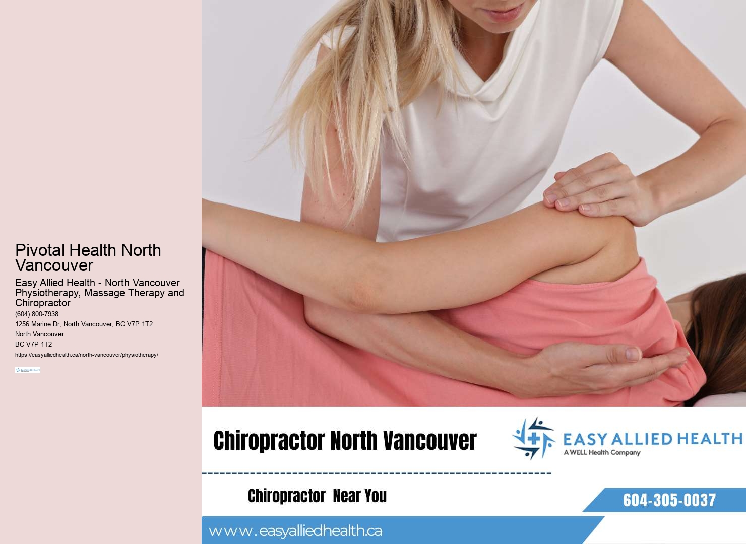 Cutting-edge Physiotherapy Techniques and Technology North Vancouver