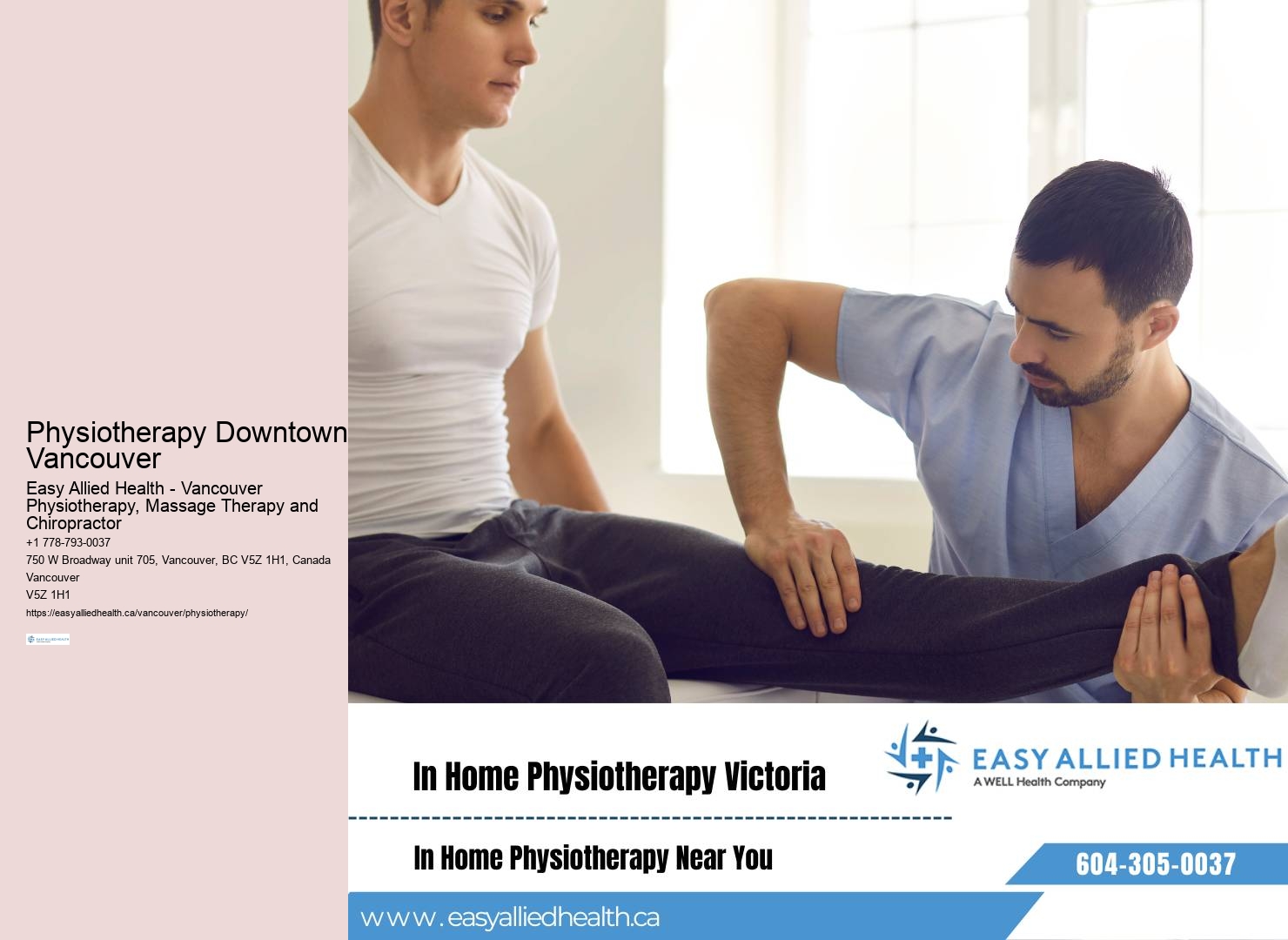 Vancouver physiotherapy for mobility