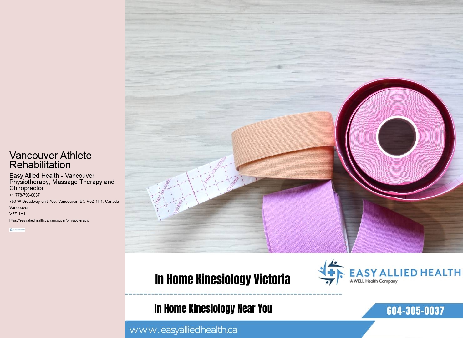 Vancouver physiotherapy for mobility