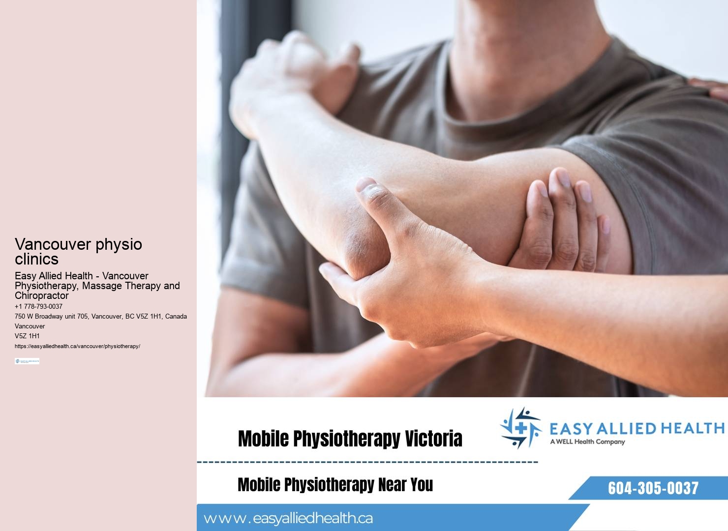 Vancouver Physiotherapist Recommendations