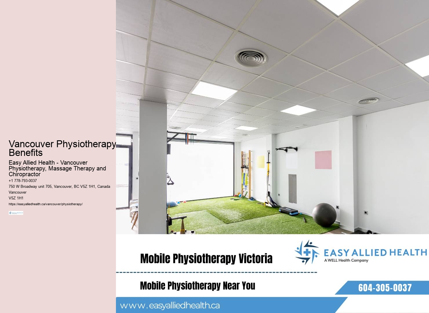 Vancouver Physiotherapy Education