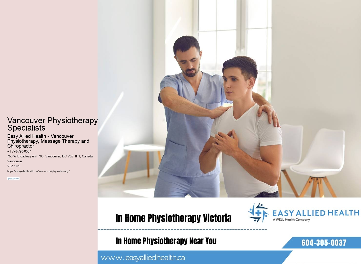 Accessible Physiotherapy Vancouver
