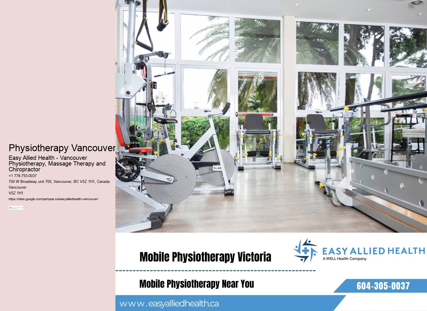 Physiotherapy Vancouver
