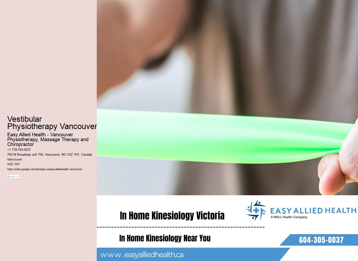 Affordable physiotherapy rates Vancouver