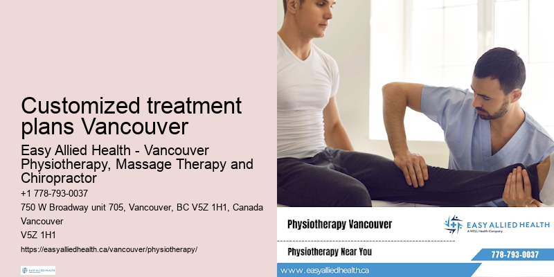 Physiotherapy home visits Customized treatment plans Vancouver