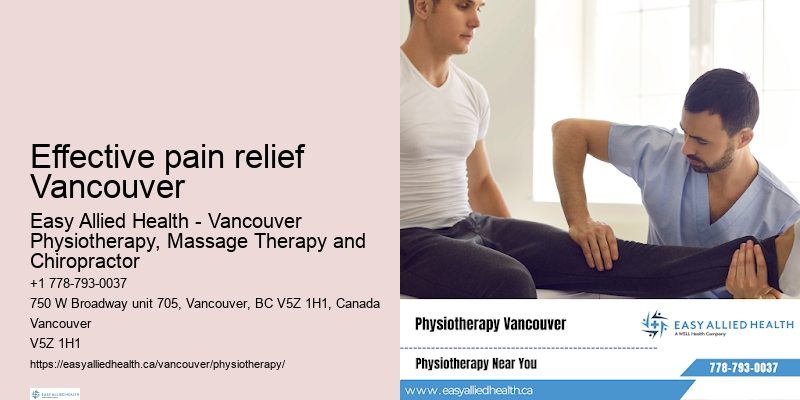 Top-rated physiotherapy for seniors in Effective pain relief Vancouver