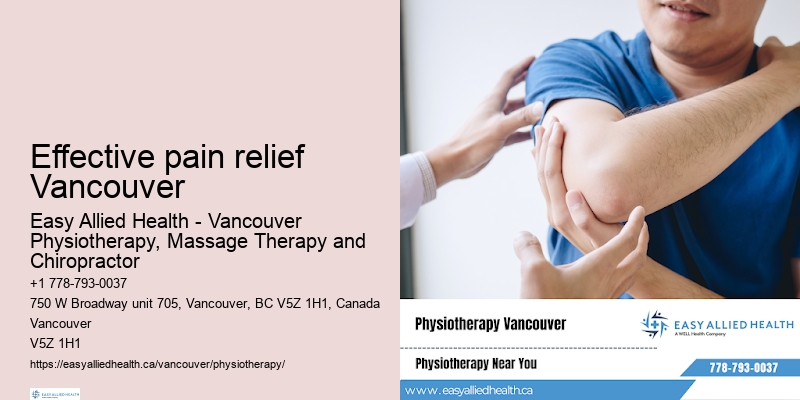 Leading physiotherapy clinic Effective pain relief Vancouver