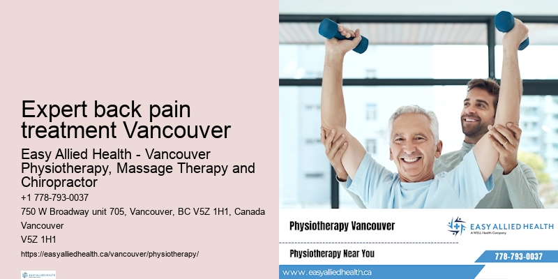 Personalized physiotherapy Expert back pain treatment Vancouver