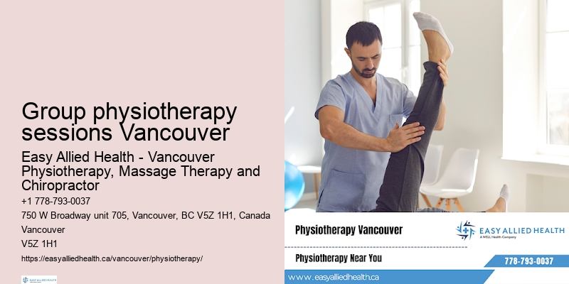 Group physiotherapy sessions Vancouver physiotherapy for sports performance