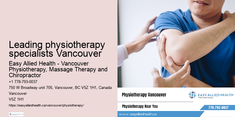 Leading physiotherapy specialists Vancouver rehabilitation services