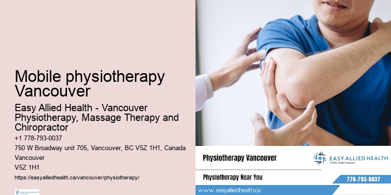 Expert physiotherapy guidance in Mobile physiotherapy Vancouver