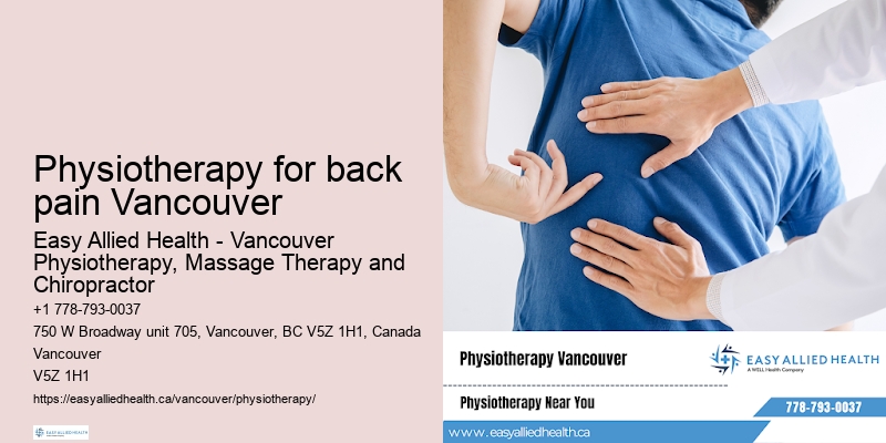 Expert wellness physiotherapy Physiotherapy for back pain Vancouver