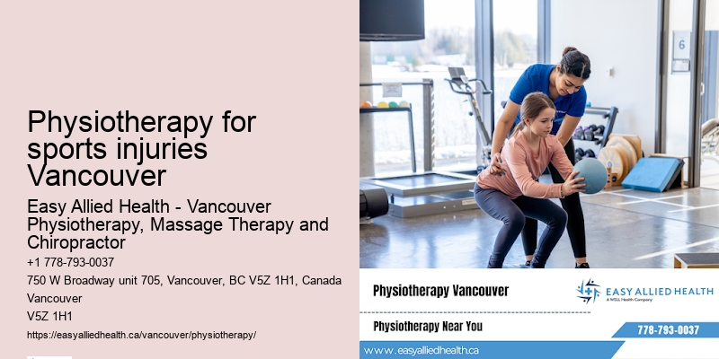 Premium pain relief solutions Physiotherapy for sports injuries Vancouver