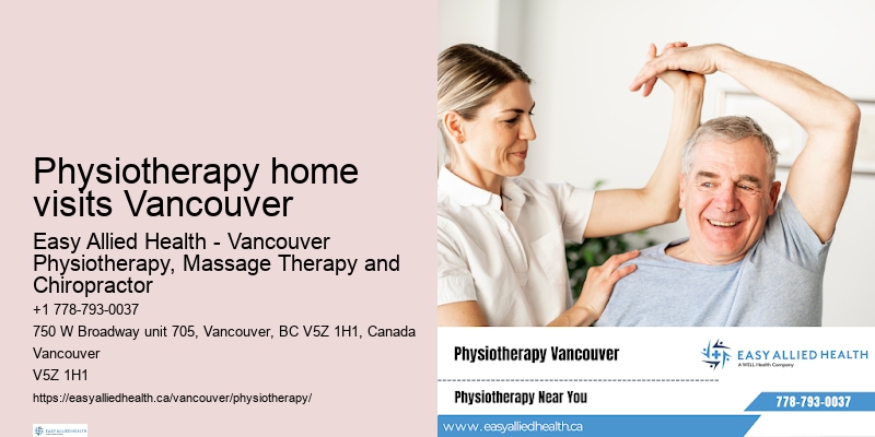 Professional neck pain therapists Physiotherapy home visits Vancouver