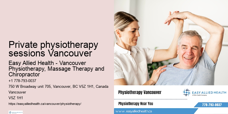 Professional physiotherapy rehabilitation in Private physiotherapy sessions Vancouver