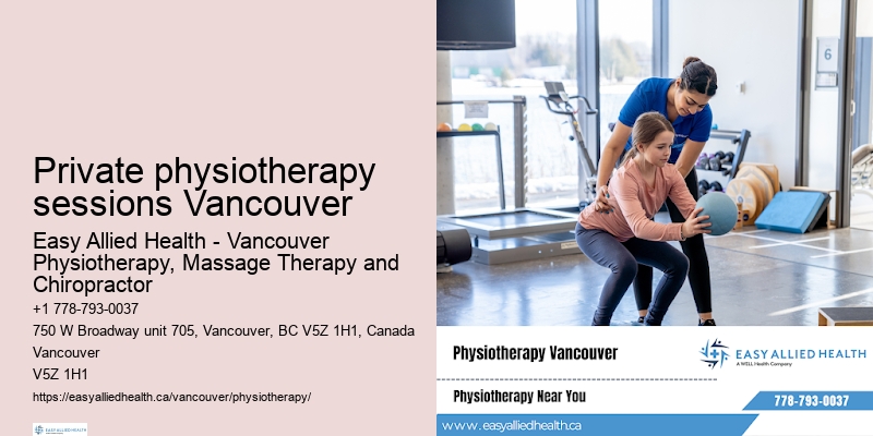 Group physiotherapy sessions Private physiotherapy sessions Vancouver