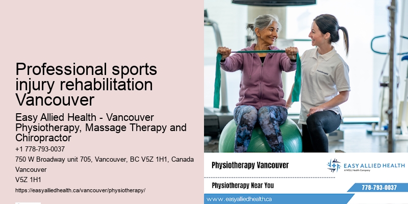 Specialized physiotherapy Professional sports injury rehabilitation Vancouver