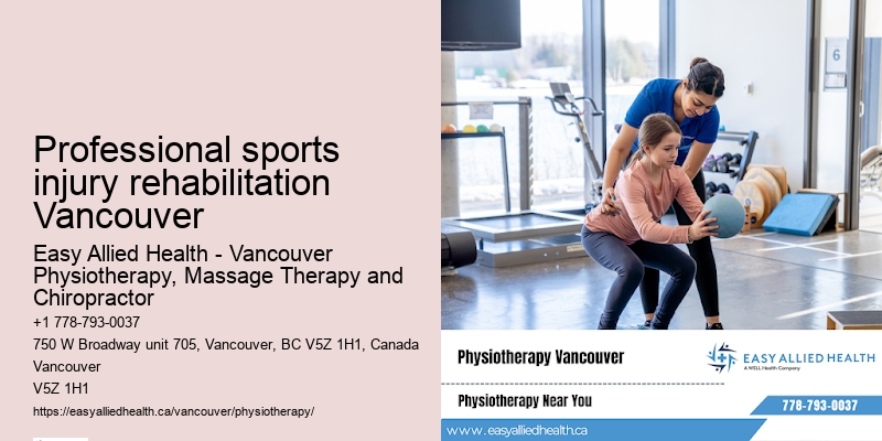 Professional sports injury rehabilitation Vancouver physiotherapy for tendonitis