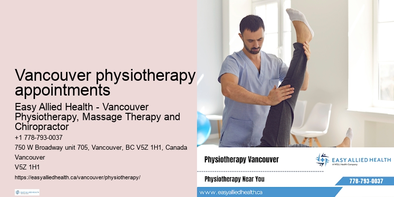 Effective neck pain therapy Vancouver physiotherapy appointments