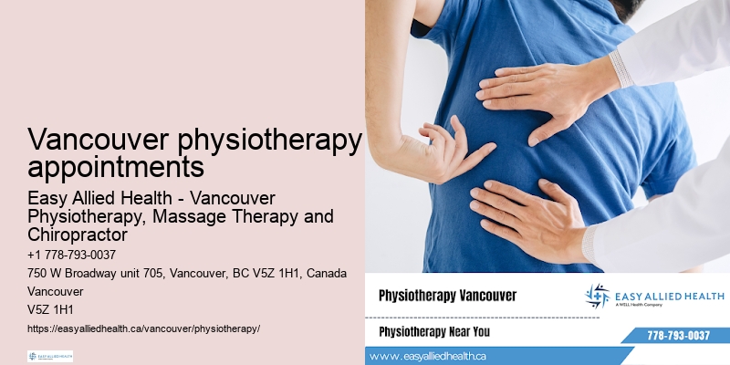 Comprehensive pain relief strategies Vancouver physiotherapy appointments