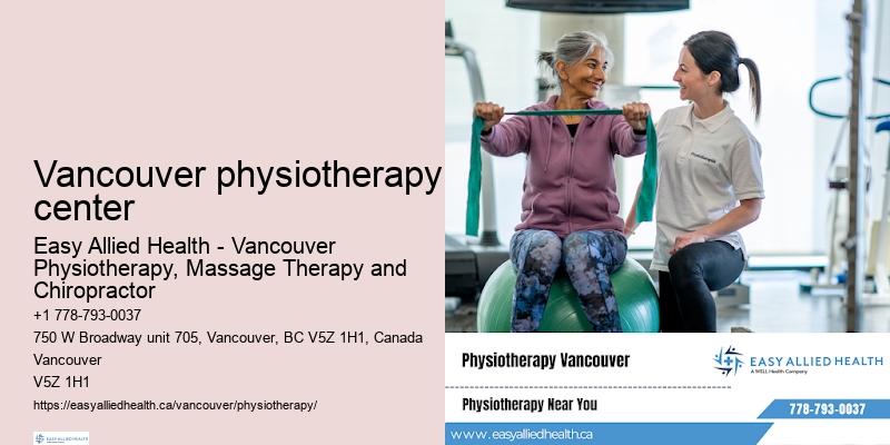 Personalized physiotherapy plans in Vancouver physiotherapy center