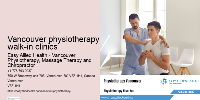 Vancouver physiotherapy walk-in clinics physiotherapy for posture correction