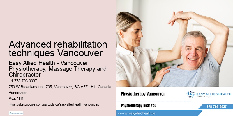 Cutting-edge physiotherapy technology Advanced rehabilitation techniques Vancouver