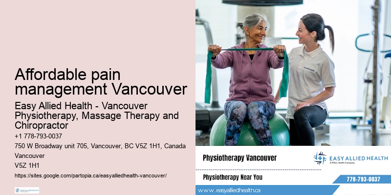 Effective physiotherapy methods Affordable pain management Vancouver