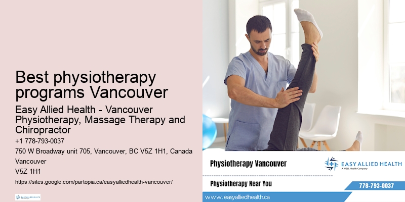 Skilled orthopedic physiotherapists in Best physiotherapy programs Vancouver