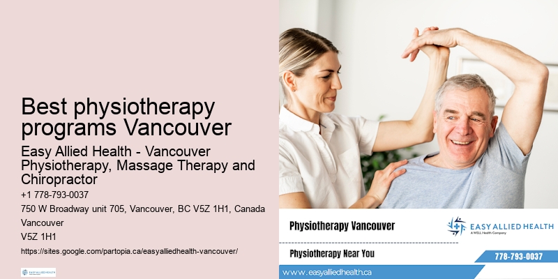 Best physiotherapy programs Vancouver physiotherapy for postural correction