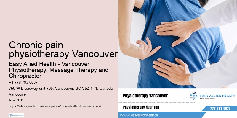 Chronic pain physiotherapy Vancouver physiotherapy for women's health