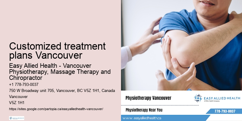 Expert neck pain rehabilitation Customized treatment plans Vancouver