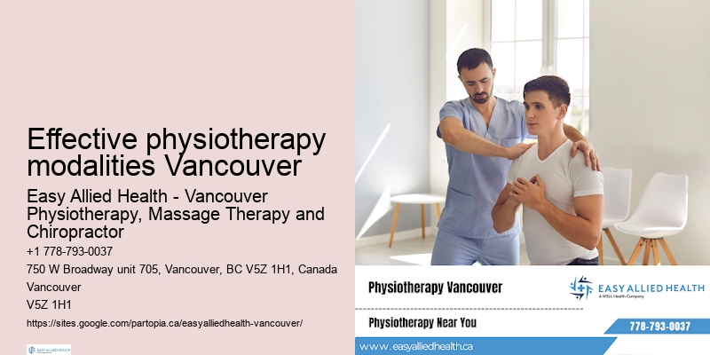 Effective physiotherapy modalities Vancouver physiotherapy for balance issues