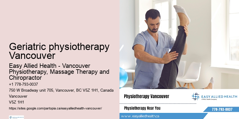 Geriatric physiotherapy Vancouver