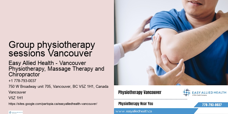 Sports physiotherapy Group physiotherapy sessions Vancouver