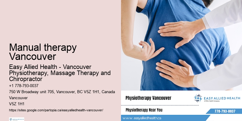 Effective physiotherapy modalities Manual therapy Vancouver