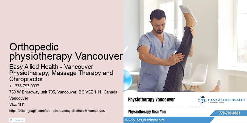 Effective pain relief Orthopedic physiotherapy Vancouver