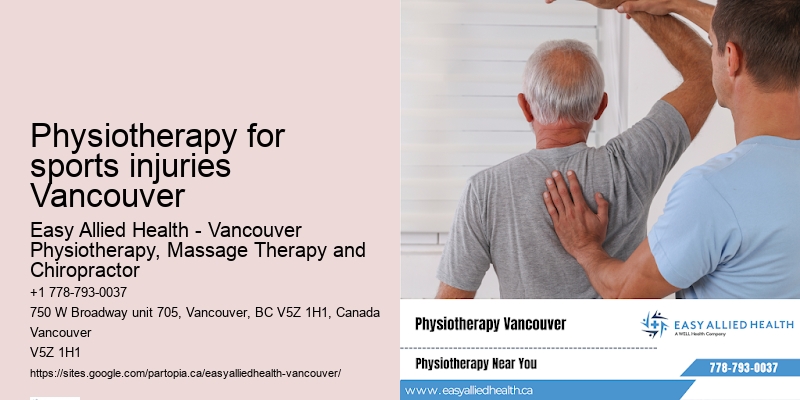 Safe post-surgery physiotherapy Physiotherapy for sports injuries Vancouver