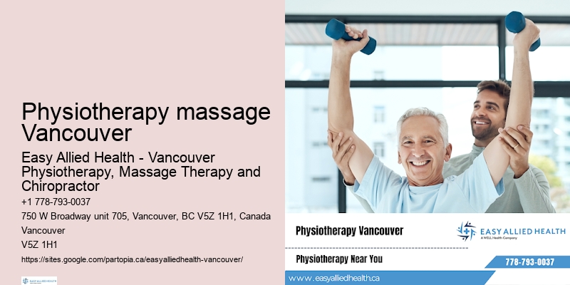 Physiotherapy massage Vancouver physiotherapy center