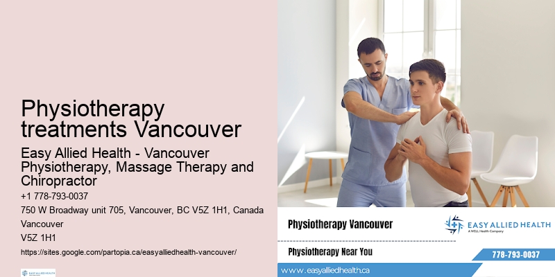 Advanced physiotherapy equipment Physiotherapy treatments Vancouver