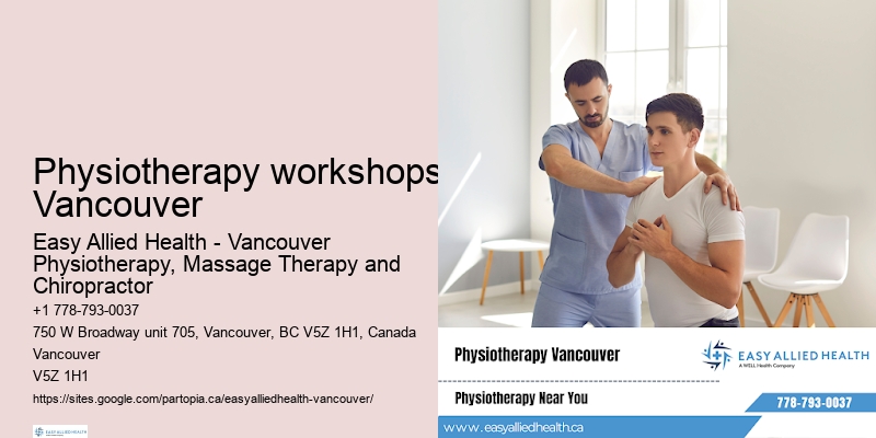 Physiotherapy workshops Vancouver physiotherapy for workplace injuries