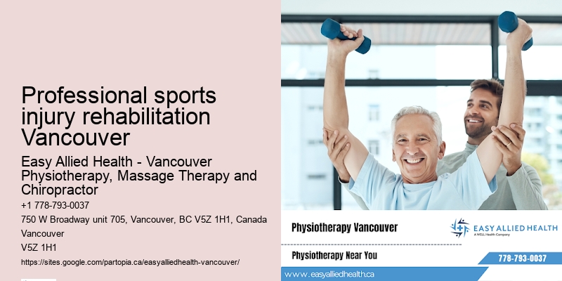 Professional sports injury rehabilitation Vancouver's leading sports injury physiotherapy