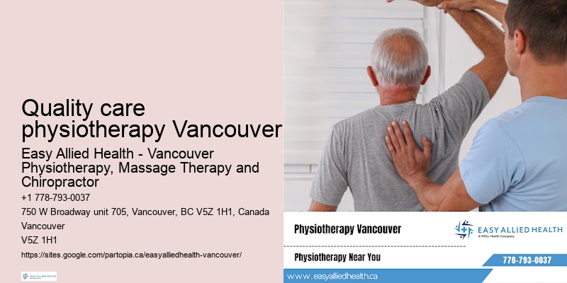 Quality care physiotherapy Vancouver's top-rated physiotherapy clinics