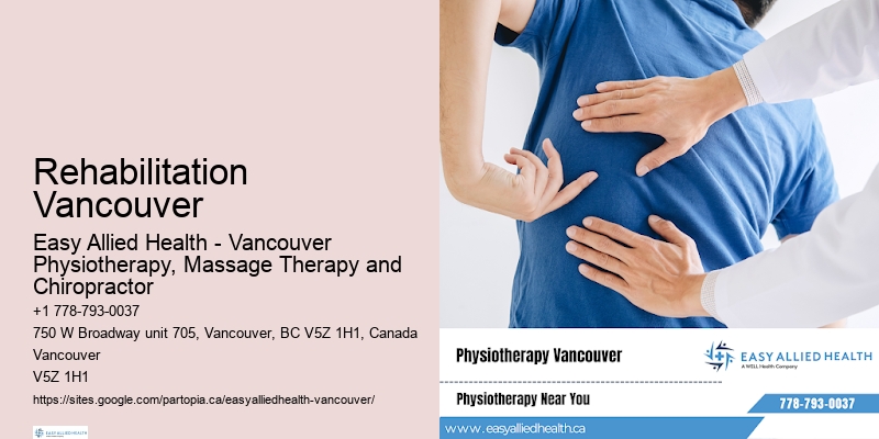 Rehabilitation Vancouver physio care