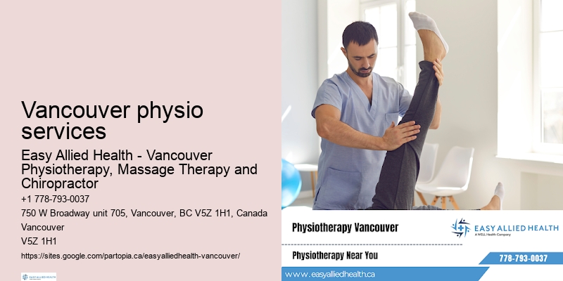 Vancouver physio services physiotherapy center