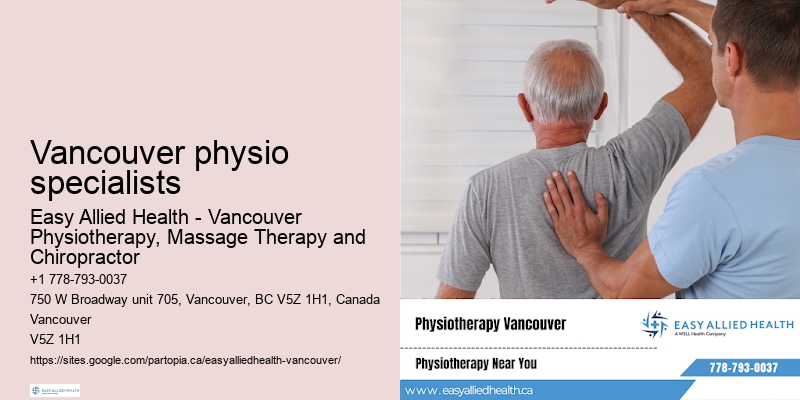 Premium physiotherapy care Vancouver physio specialists
