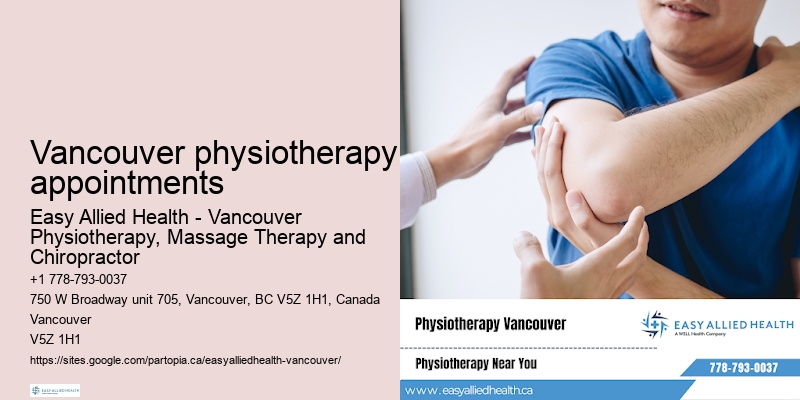 Personalized neck pain therapy Vancouver physiotherapy appointments