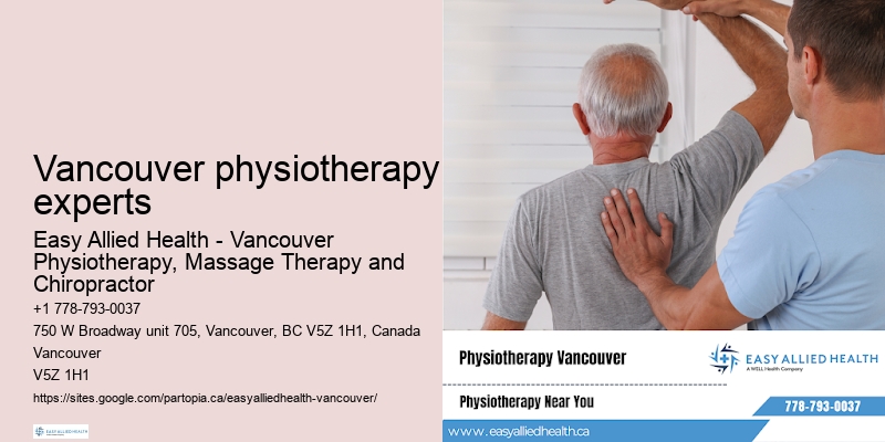Convenient online physiotherapy booking Vancouver physiotherapy experts