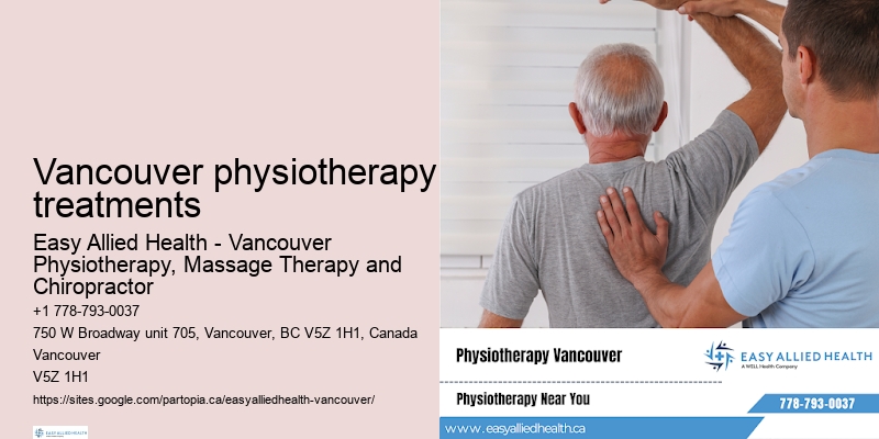 Downtown Vancouver physiotherapy treatments physiotherapy services
